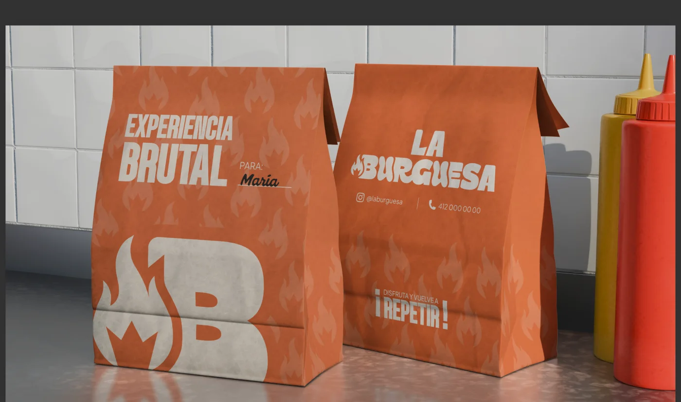 La Burguesa · Identidad de marca
